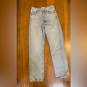 Agolde Button Fly jeans